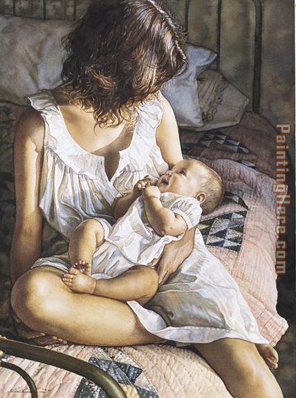 In the Eyes of the Innocent painting - Steve Hanks In the Eyes of the Innocent art painting